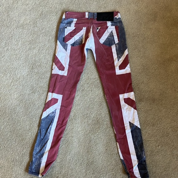 Religion Jeans - Union Jack Jeans size 28 - Picture 7 of 11